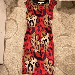 Diane von Furstenberg size 2 leopard dress